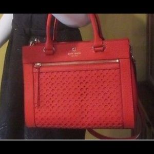 Kate Spade Perry Lane Satchel Red